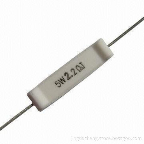 Cement Resistor with High Performance for Power Required Applications
